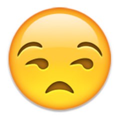 Genervter Smiley