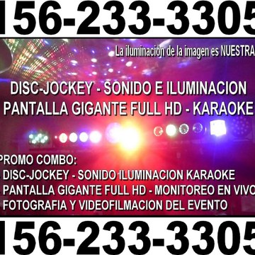 disc-jockey en quilmes zona sur pantalla gig