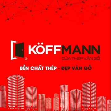 Cửa thép vân gỗ Koffmann