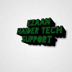 Ezaan Haider Tech Support
