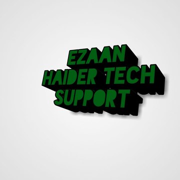 Ezaan Haider Tech Support