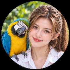Lisa & Macaw