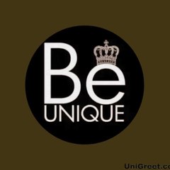 Be unique