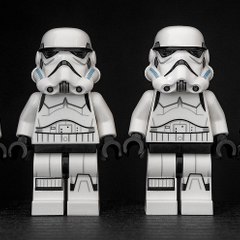 The Lego Man risen