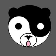 Excited Panda Cartoons