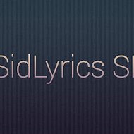 Sidlyrics SL