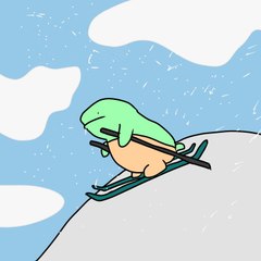 れいんぼー('ω')ノ