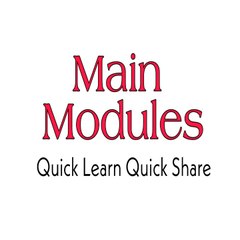 Main Modules