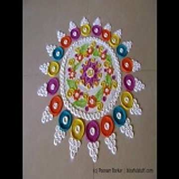 LATEST RANGOLI DESIGNS