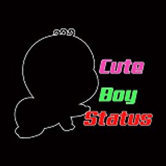 Cute Boy Status