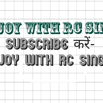 Enjoy with RC Singh