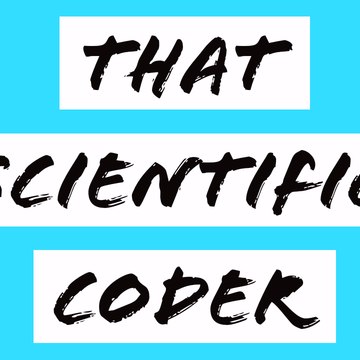 That Scientific Coder