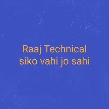 raaj technical