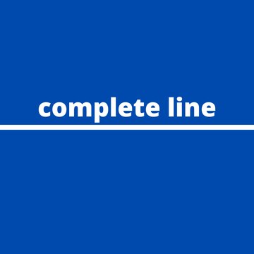 complete line