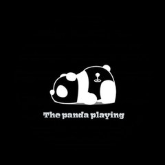 The Panda Playing
