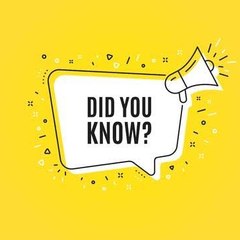 DID YOU KNOW??