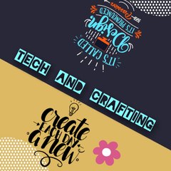 Tech and crafting
