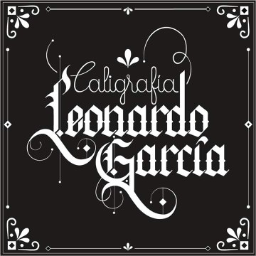 Leo García Caligrafía