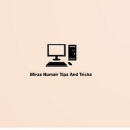 Mirza Numair Computer Tips And Tricks