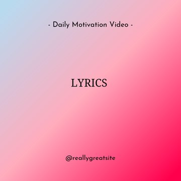 Lyrics