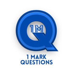 1 Mark Questions (Class 12)