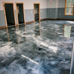 Unique epoxy coating