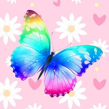 QQ_Toons_JJ Pastel Butterfly