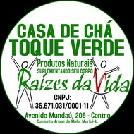 Casa de cha toque verde