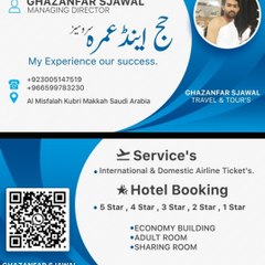 Ghazanfar Sjawal Travel And Tour's
