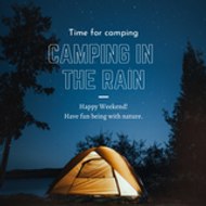 Camping In The Rain
