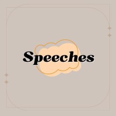 Speeches