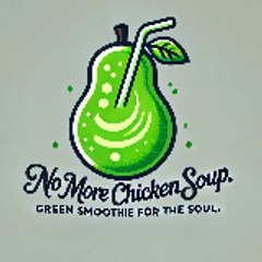 No more chicken soup. Green smoothie for the soul.