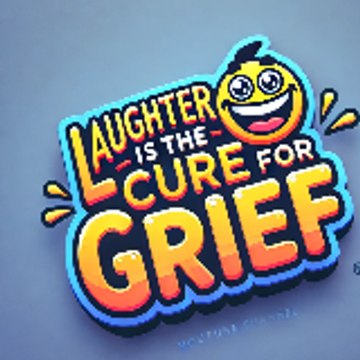 laughter is the cure for grief
