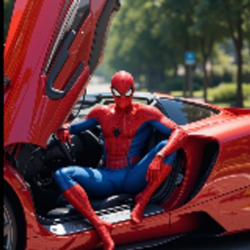 Naughty Spider Man