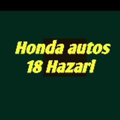 Honda Autos 18 Hazari