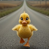 Cute Baby Duck