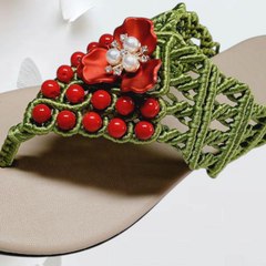 Sandalias Carol En macrame