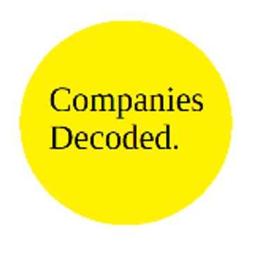 Companies Decoded.