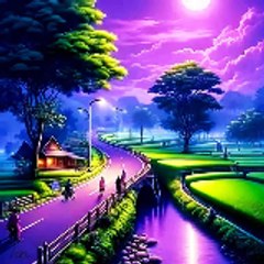 Purple world