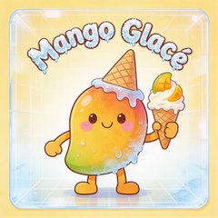 Mango glace