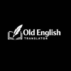 old English translator