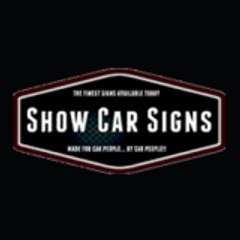 Show Car Sign