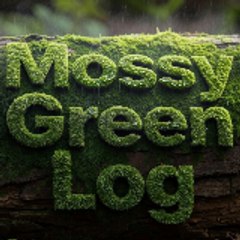 Mossy Green Log
