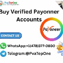 Buy Veirified Payoneer Accounts
