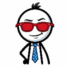 RedGlassesStickman