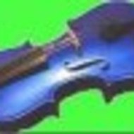 Violon bleu