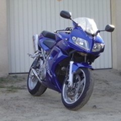 Schtroumpf motard et Segura