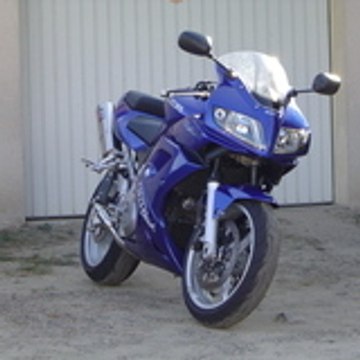 Schtroumpf motard et Segura