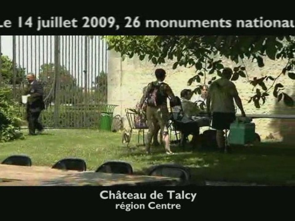 Pique-niques du 14 juillet dans 26 monuments nationaux