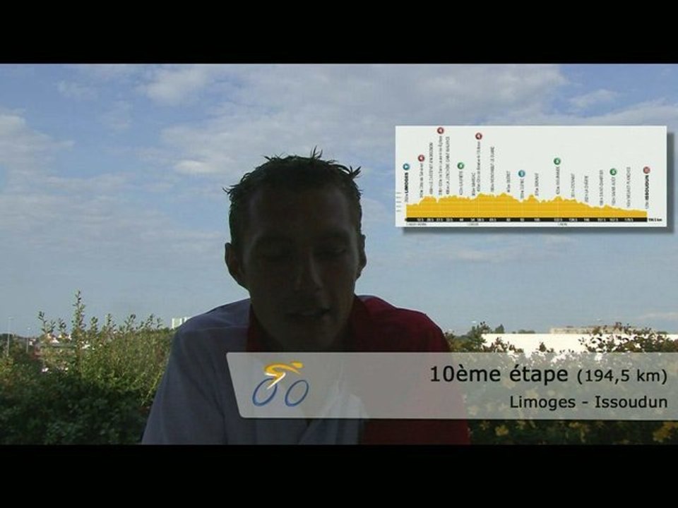 Road Book TDF 2009 - 10ème étape